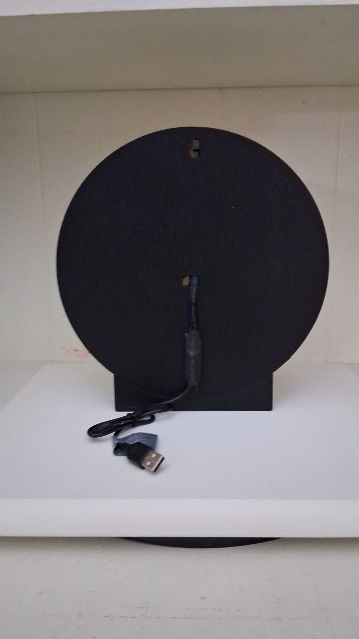 Kayaking Blue LED light box – custom 3D printed – Lit Layer Creations